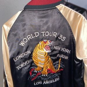 Stussy 2018 world tour souvenir jacket size m